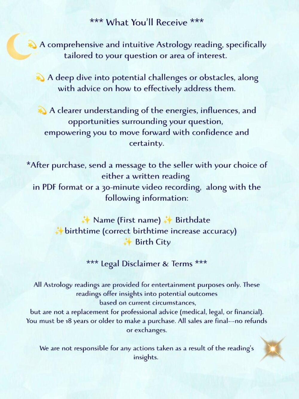 Ancient Astrology Readings, once used by kings and queens. 👑 - Picture 3 of 3